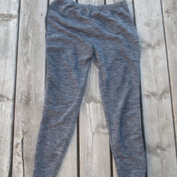 Rose Gal Gray Leggings Rock and Roll Styling with Grommet Rings - Large. - Picture 2 of 13